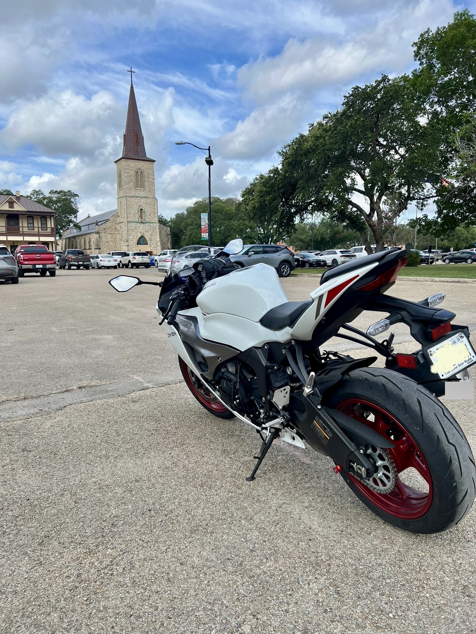 The anxiety of my ZX6R recall is over. – NashRider